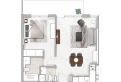 1 bedroom